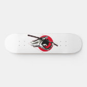 Japanerin Kriegerin Skateboard (Horizontal)