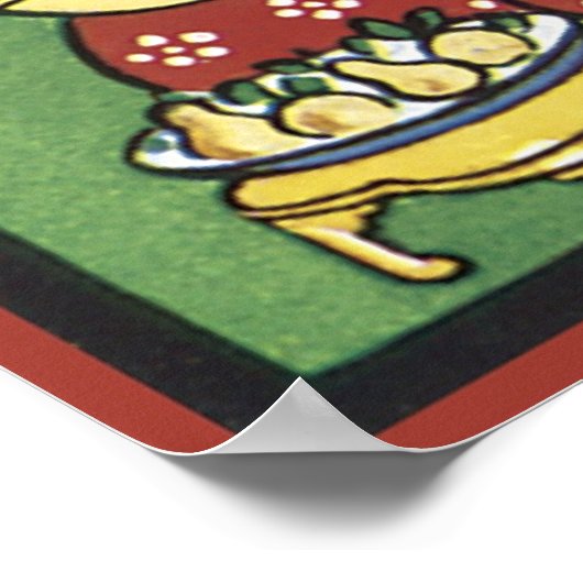 Japanerin Poster (Ecke)