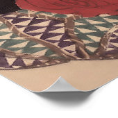 Japanerin und Katzenkunst (1839-1892) Poster (Ecke)