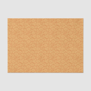 Japanerstrudelmuster - Mandarine u. Hellorangees Seidenpapier
