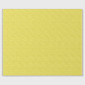 Japanerstrudelmuster - Senf und hellgelbes Geschenkpapier (Flach)