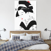 japanes gasha leinwanddruck (Insitu (Schlafzimmer))