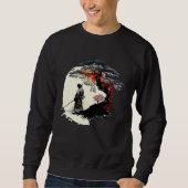 Japanese Aikido Tree of Life Peace of War Samurai Sweatshirt (Vorderseite)