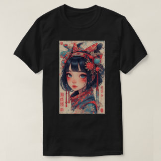 Japanese Anime Girl Fantasy Art 03 T-Shirt