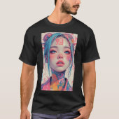 Japanese Anime Girl Fantasy Art 04 T-Shirt (Vorderseite)