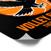 Japanese Anime Volleyball Club Karasunooo High  Poster (Ecke)