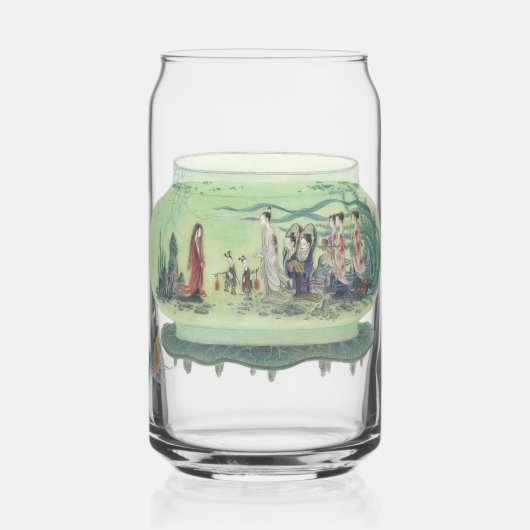 Japanese Aquatic Glass Dosenglas (Vorderseite)