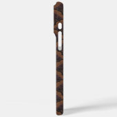 Japanese art deco style - Chocolate Case-Mate iPhone Hülle (Rückseite / Links)