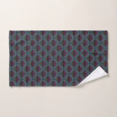 Japanese art deco style_Midnight Badhandtuch Set (Handtuch)