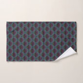 Japanese art deco style_Midnight Badhandtuch Set (Handtuch)