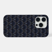 Japanese art deco style_Smoky Mist iPhone Hülle (Rückseite (Horizontal))