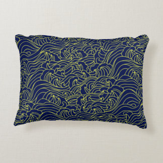 Japanese Art Pattern Pillow Dekokissen