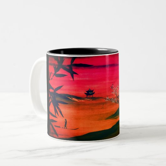 JAPANESE ART Tasse (Vorderseite Links)