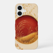 Japanese Autumn Moon Phone Case iPhone 16 Hülle (Rückseite)