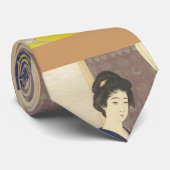 Japanese Beauty in Summer Kimono Krawatte (Gerollt)