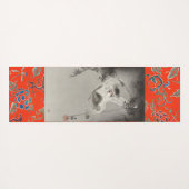 JAPANESE BIRD YOGA Mat Yogamatte (Rückseite (Horizontal))