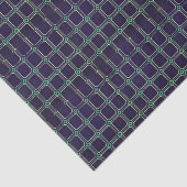 JAPANESE BLUE SQUARE WOODBLOCK DRUCKPAPIER SEIDENPAPIER (Ausschnitt)