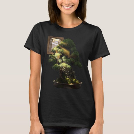 Japanese Bonsai Tree T-Shirt (Vorderseite)