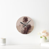 Japanese Bridegroom's Tattoos, c.1880 (photo) Runde Wanduhr (Zuhause)