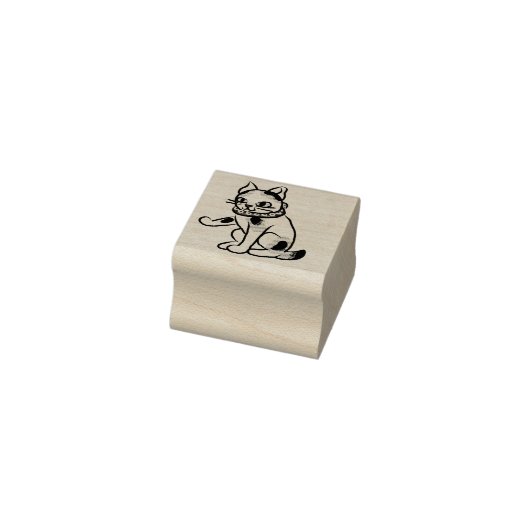 Japanese Calico Rubber Stamp Gummistempel (Stempel)