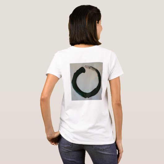 Japanese calligraphy design shirt (Schwarz voll)