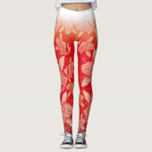 Japanese carp red ground6@miyasan leggings (Vorderseite)