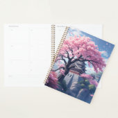Japanese Castle in Cherry Blossom Spring – Elegant Planer (Anzeige)