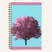 Japanese cherry blossom tree notizblock (Vorderseite)