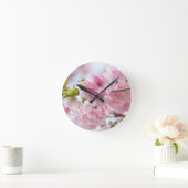 Japanese cherry blossoms runde wanduhr (Zuhause)