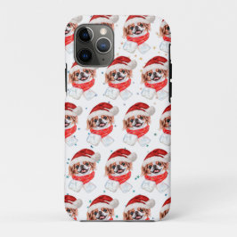 Japanese Chin Dog Breed Christmas Stars Case-Mate iPhone Hülle