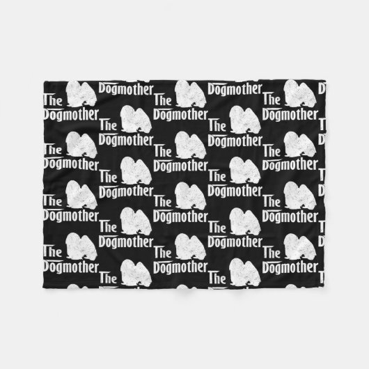 Japanese Chin Lover Gifts Dog Mom Mother's Day Fleecedecke (Vorderseite (Horizontal))