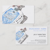 JAPANESE CIGARETTEの名刺 VISITENKARTE (Vorne/Hinten)