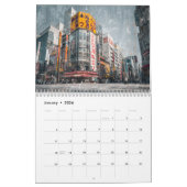 Japanese Cityscape | Tokyo Japan City Wall Kalender (Jan 2026)