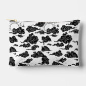 Japanese Cloud Pattern Aesthetic Zubehörtasche (Vorderseite)