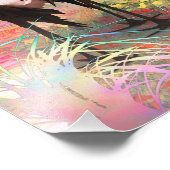 JAPANESE CRANES "Rising Sun" Fotodruck (Ecke)