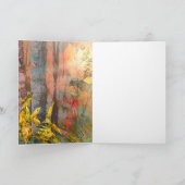 JAPANESE CRANES "Rising Sun" Karte (Innenseite)