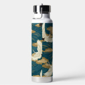 Japanese Cranes Trinkflasche (rechts)