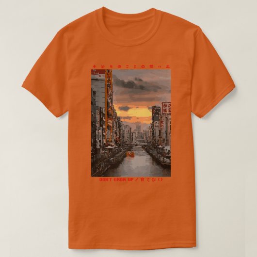 Japanese Cyberpunk Tokyo Streetwear Aesthetic Japa T-Shirt (Design vorne)