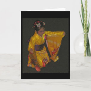 Japanese Dancer 4 Karte