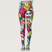 Japanese Doodle Leggings (Vorderseite)