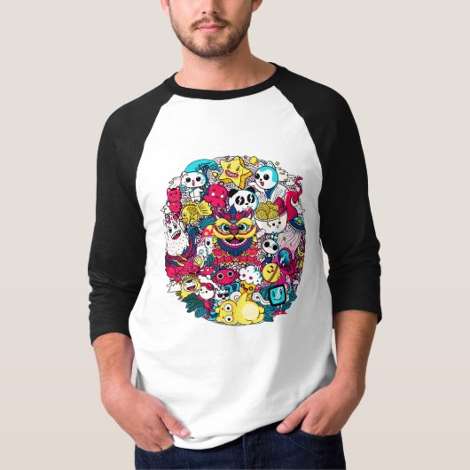 Japanese Doodle T-Shirt (Vorderseite)