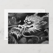 Japanese Dragon Postkarte (Vorne/Hinten)