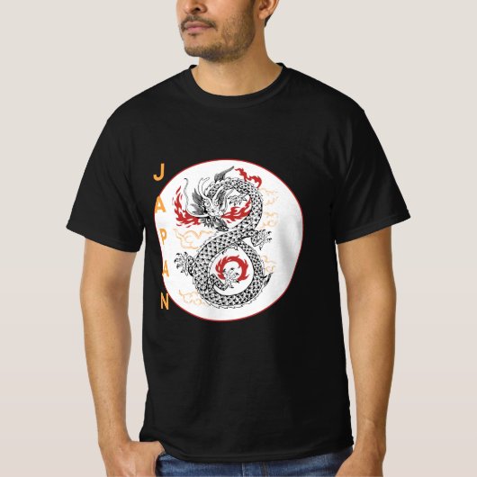 Japanese Dragon T-Shirt (Vorderseite)