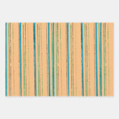 JAPANESE FALCON WOODBLOCK DRUCKSCHALTFLEUNDUNGEN GESCHENKPAPIER SET (Vorderseite 2)