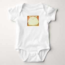 JAPANESE FAT BUNNY INDIVIDUELLE NAME BABY BODYSUIT BABY STRAMPLER