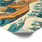 Japanese fishermen poster (Ecke)