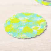 Japanese floral blue patterns untersetzer (angewinkelt)