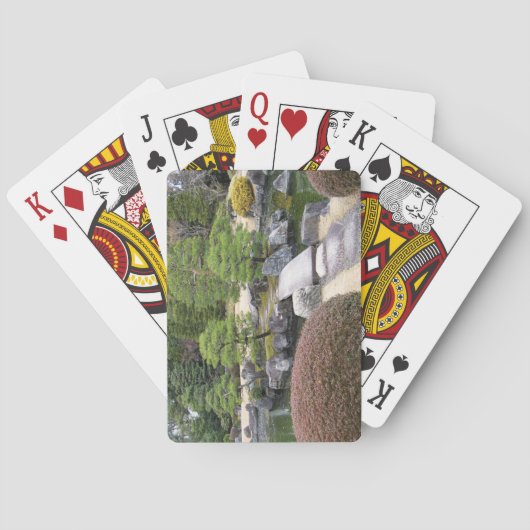 Japanese Garden 日本庭園 Spielkarten (Rückseite)