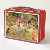 Japanese Garden I Metall Brotdose (Vorderseite)