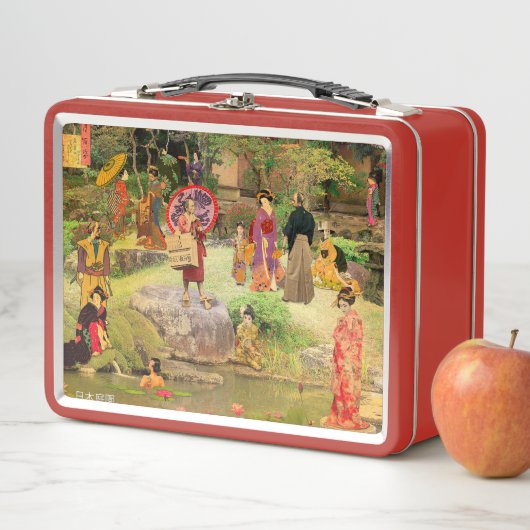 Japanese Garden I Metall Brotdose (Beispiel)